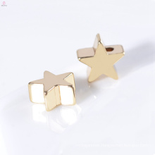 Custom Wholesale Gold Plating 7mm Jewelry Accessories Necklace Star Charms
